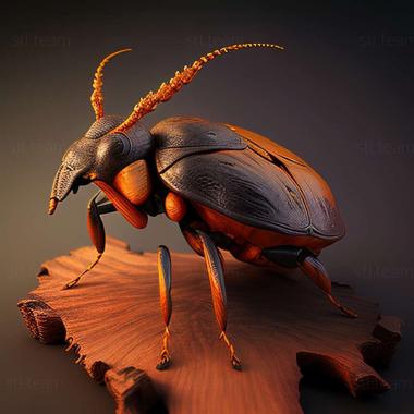 3D model Nicrophorus reichardti (STL)